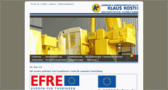 Desktop Screenshot of kosti-lackierung.de